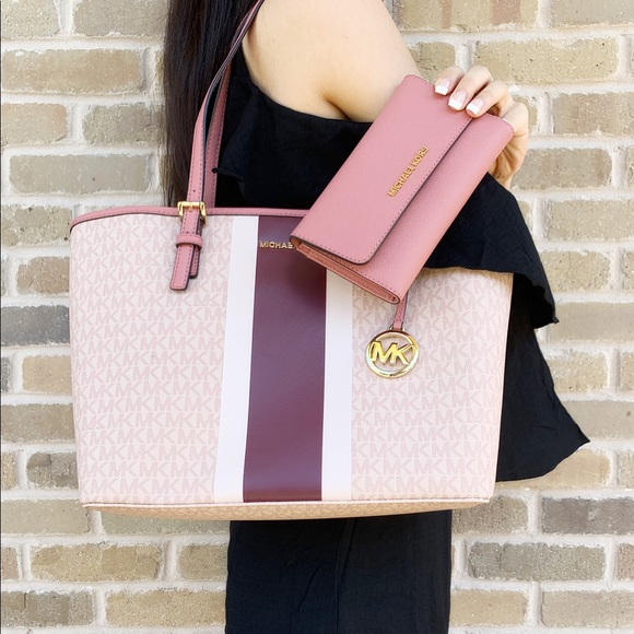 Michael kors tote and wallet SET pink - Picture 3 of 8